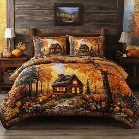 Rustic Haven 3-Piece Quilted Bedding Set NCU0VL2844