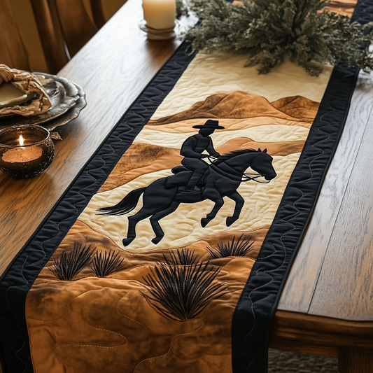 Rustic Journey Quilted Table Runner NCU0VH5418