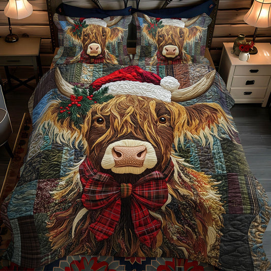 Rustic Majesty 3-Piece Quilted Bedding Set NCU0PT2452