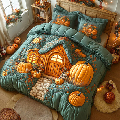 Rustic Maple 3-Piece Quilted Bedding Set NCU0TD524