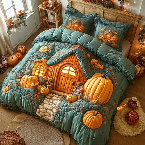 Rustic Maple 3-Piece Quilted Bedding Set NCU0TD524