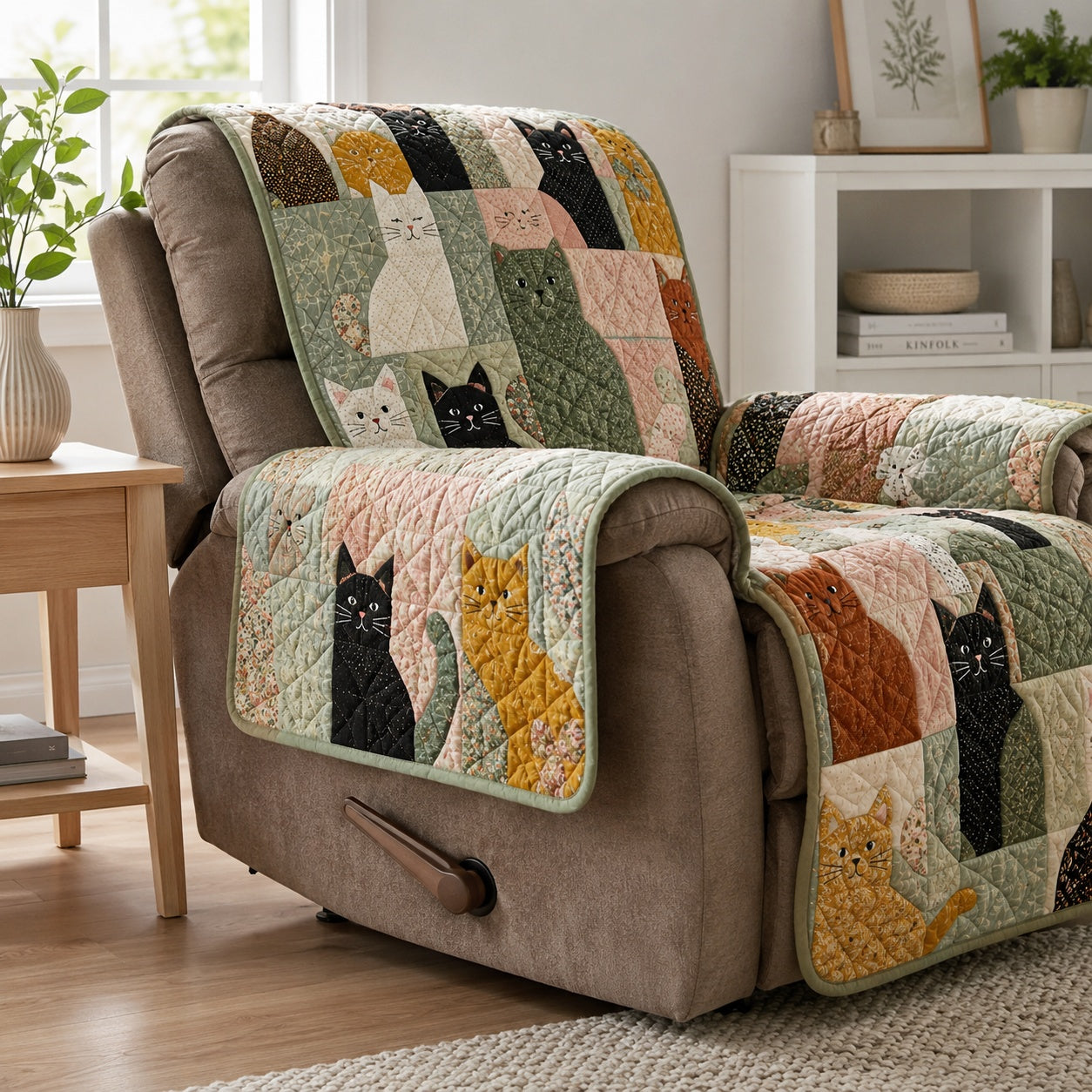 Rustic Paws Harvest Quilted Sofa Cover NCU0VL3954