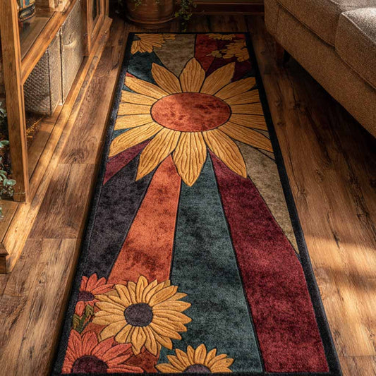 Rustic Petals Runner Carpet NCU0XD2584