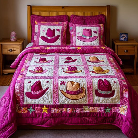 Rustic Plains 3-Piece Quilted Bedding Set NCU0PT2545