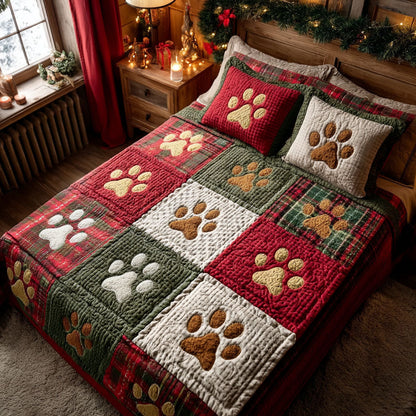 Rustic Prints 3-Piece Quilted Bedding Set NCU0TV1140