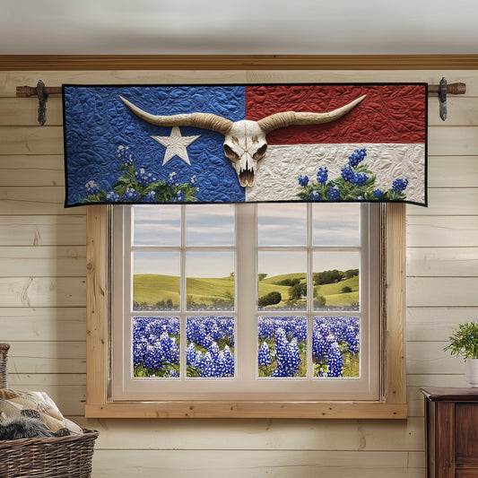 Rustic Ranch Quilted Valance NCU0PT6422