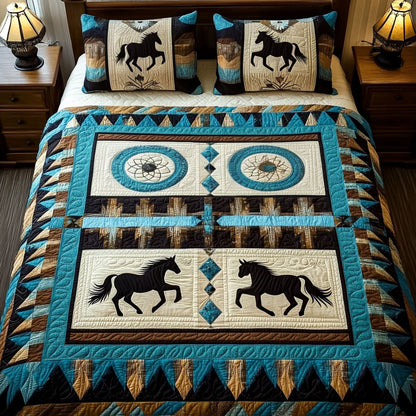 Rustic Range 3-Piece Quilted Bedding Set NCU0PT3022