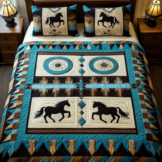 Rustic Range 3-Piece Quilted Bedding Set NCU0PT3022