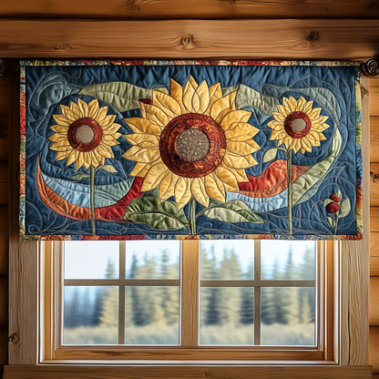 Rustic Rays Quilted Valance NCU0DK3901