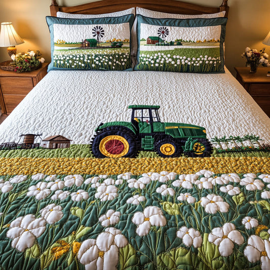 Rustic Roads 3-Piece Quilted Bedding Set NCU0PT6210