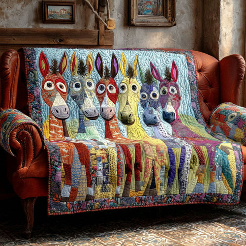 Rustic Tale Troupe Quilted Sofa Cover NCU0PT11123