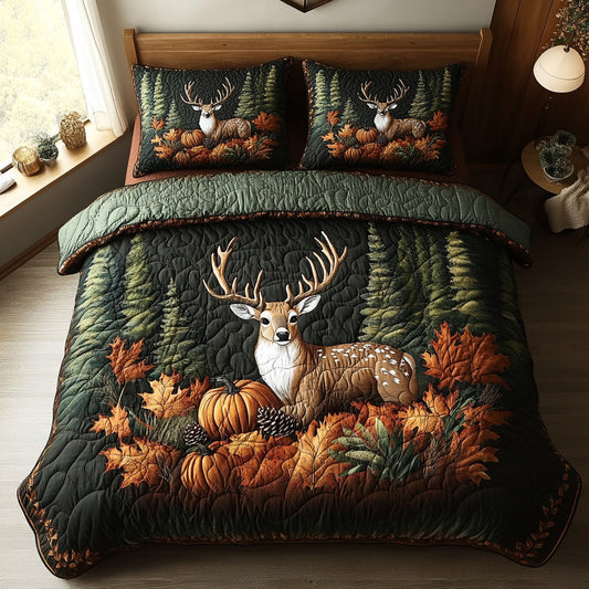 Rustic Trails 3-Piece Quilted Bedding Set NCU0DV6937