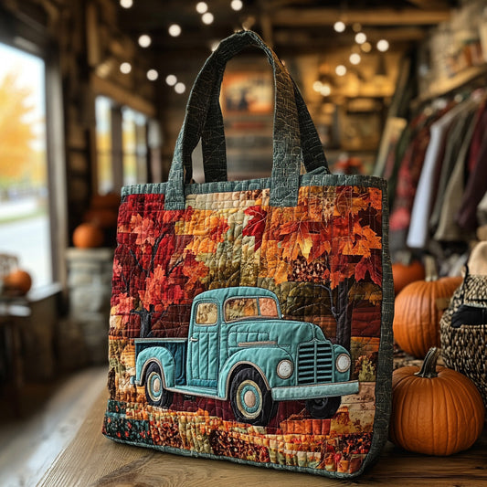 Rusty Charm Quilted Tote Bag NCU0DV7067