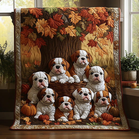 Rusty Wrinkles Quilted Blanket NCU0DV7128