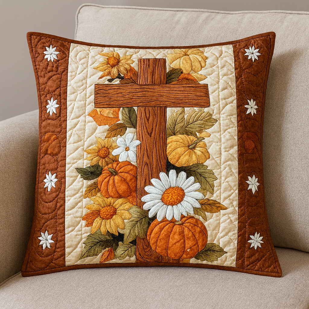 Sacred Gathering Quilted Pillow Case NCU0NT9302