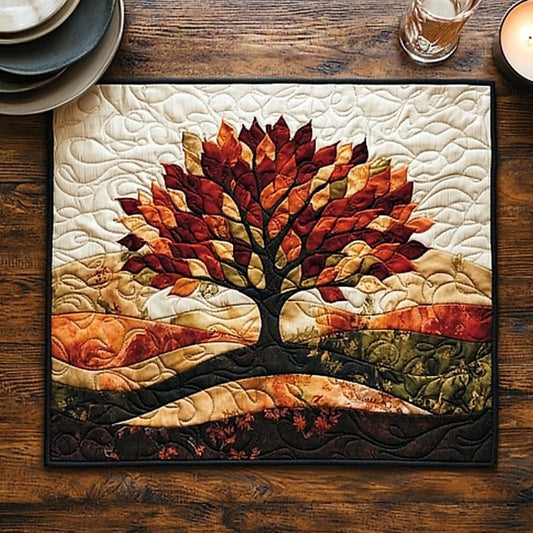 Sacred Branches Quilted Placemat NCU0DV6629