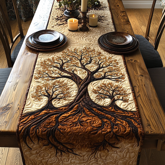 Sacred Canopy Quilted Table Runner NCU0DV6178