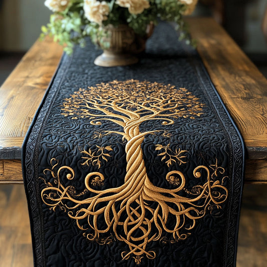 Sacred Canopy Quilted Table Runner NCU0PT3432
