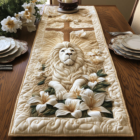 Sacred Embrace Quilted Table Runner NCU0DV6657