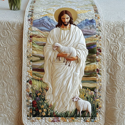 Sacred Embrace Quilted Table Runner NCU0NT4410