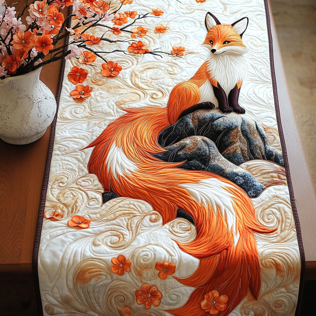 Sacred Fox Quilted Table Runner NCU0NT6707