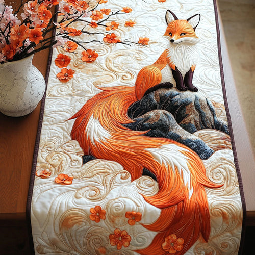 Sacred Fox Quilted Table Runner NCU0NT6707