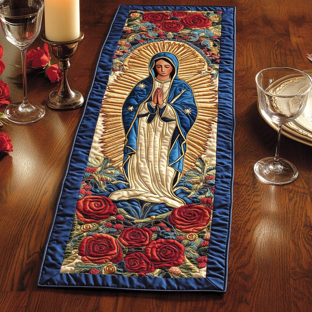 Sacred Grace Quilted Table Runner NCU0VH4932