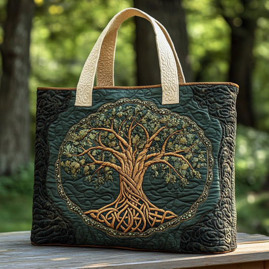 Sacred Grove Quilted Tote Bag NCU0DV7144