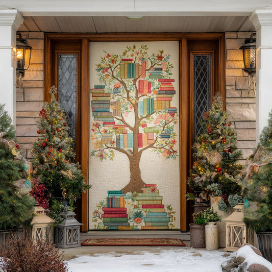 Sacred Growth Quilted Door Cover NCU0DV8394