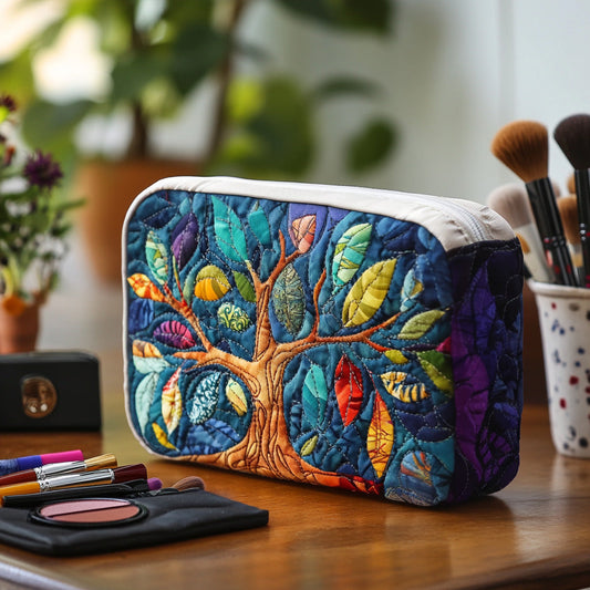 Sacred Growth Quilted Makeup Bag NCU0DV7887