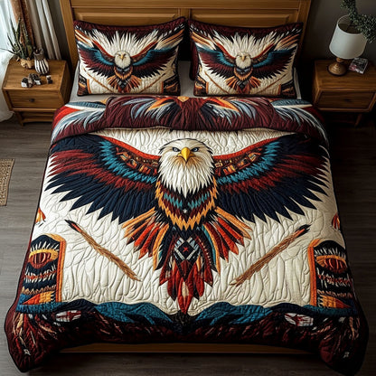 Sacred Horizon 3-Piece Quilted Bedding Set NCU0PT3102