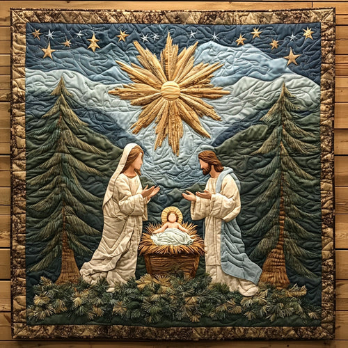 Sacred Journey Quilted Blanket NCU0PT1448