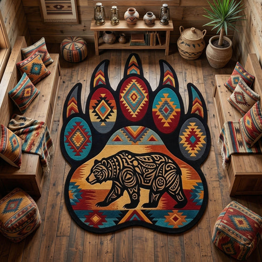 Sacred Paw Custom Shape Area Rug NCU0TD2624