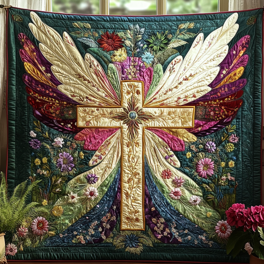 Sacred Serenity Quilted Blanket NCU0DV3133