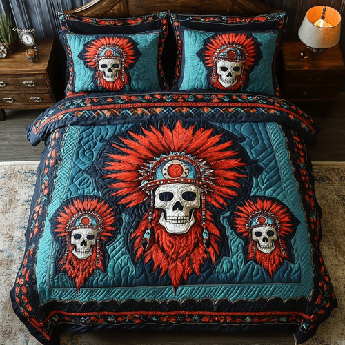 Sacred Spirit 3-Piece Quilted Bedding Set NCU0VH2772