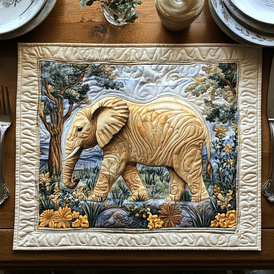 Sacred Steps Quilted Place Mat NCU0DV3617