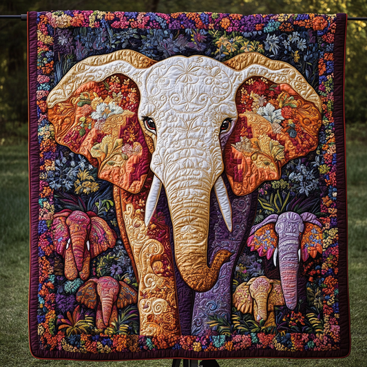 Sacred Trunk Quilted Blanket NCU0DK4587