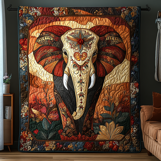 Sacred Trunk Quilted Blanket NCU0DK4855