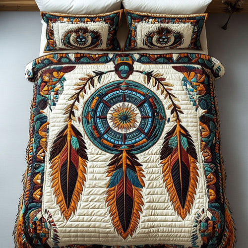 Sacred Visions 3-Piece Quilted Bedding Set NCU0PT2936