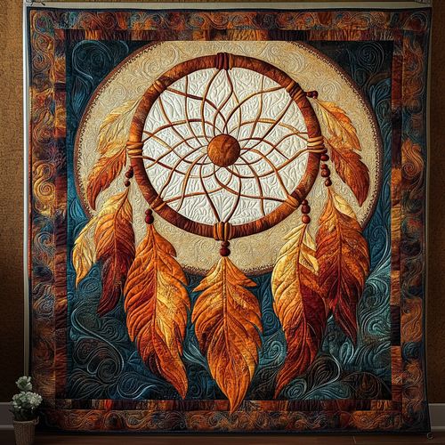 Sacred Web Quilted Blanket NCU0DV3482