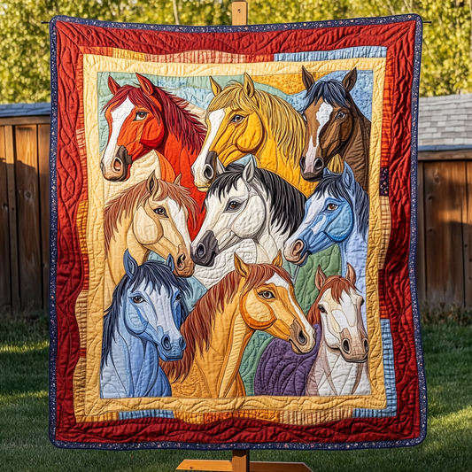 Saddle Spirit Quilted Blanket NCU0DK3886