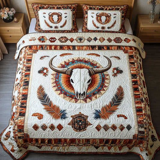 Saddleback Trail 3-Piece Quilted Bedding Set NCU0PT2560