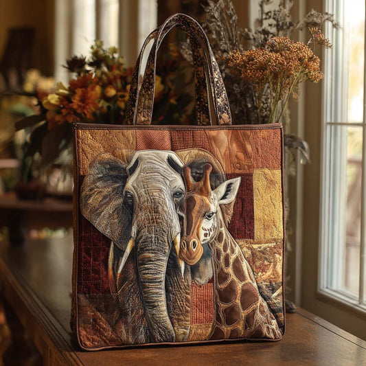 Safari Companions Quilted Tote Bag NCU0PT9449