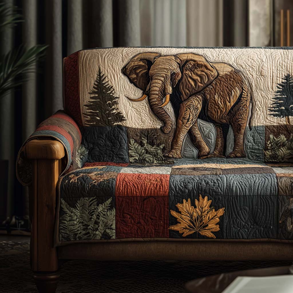 Safari King Quilted Sofa Cover NCU0NT10859