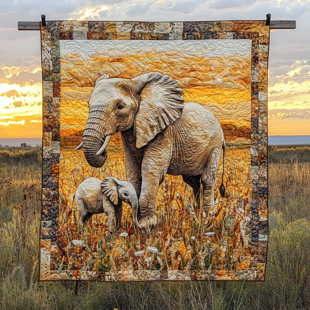 Safari Sweetheart Quilted Blanket NCU0DV6046