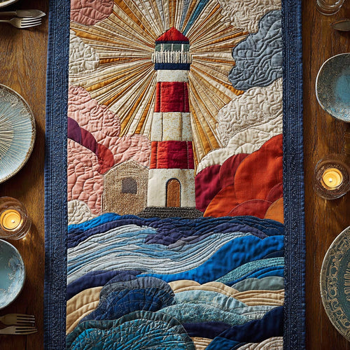 Safe Harbor Quilted Table Runner NCU0DV9155