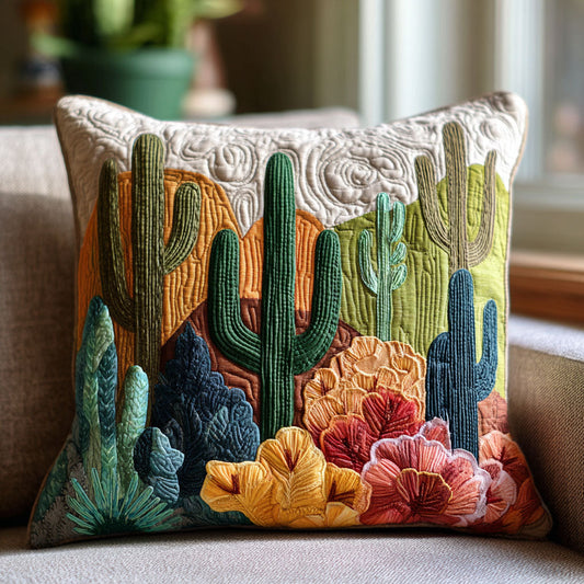 Sagebrush Horizon Quilted Pillow Case NCU0PT8879