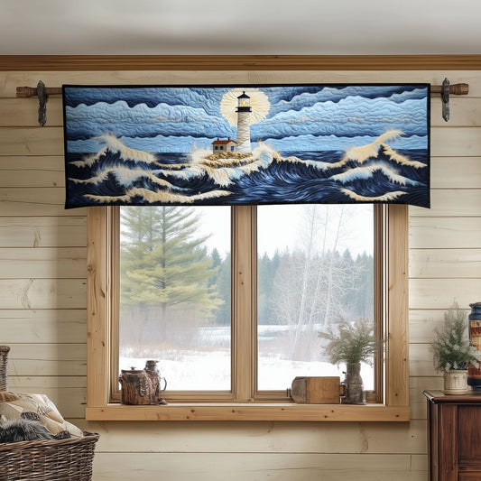 Sailors Refuge Quilted Valance NCU0PT4412