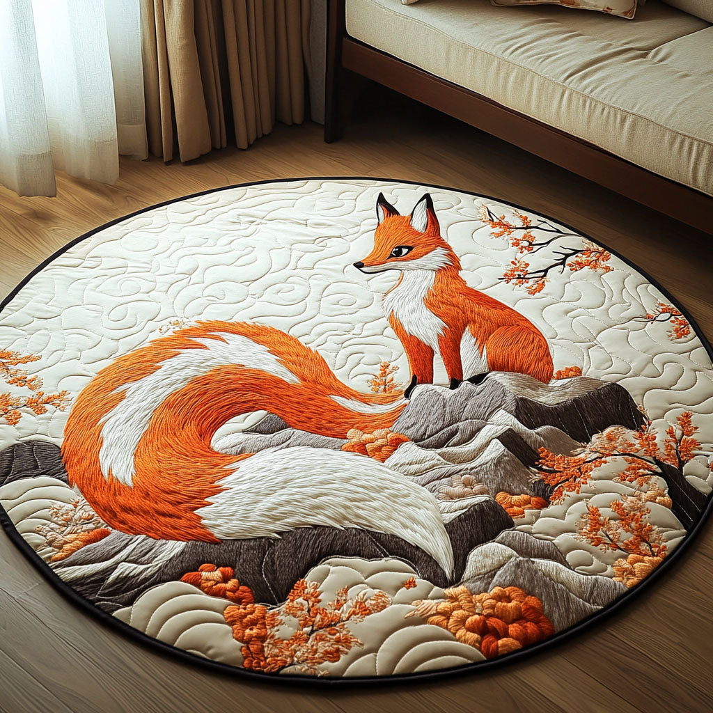 Sakura Spirit Quilted Round Mat NCU0NT6830