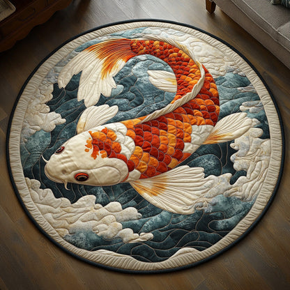 Sakura Swim Quilted Round Mat NCU0DV6864